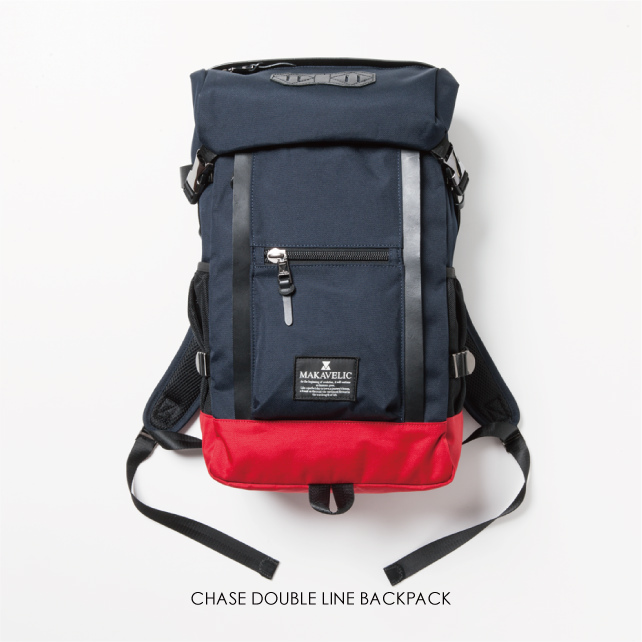 NEW ITEM】 CHASE DOUBLE LINE BACKPACK | ＜マキャベリック＞